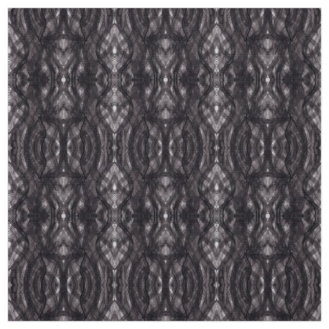 Tissu Art abstrait aquarelle noir (Échantillon)
