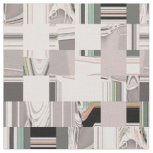 Tissu Art abstrait carrelé