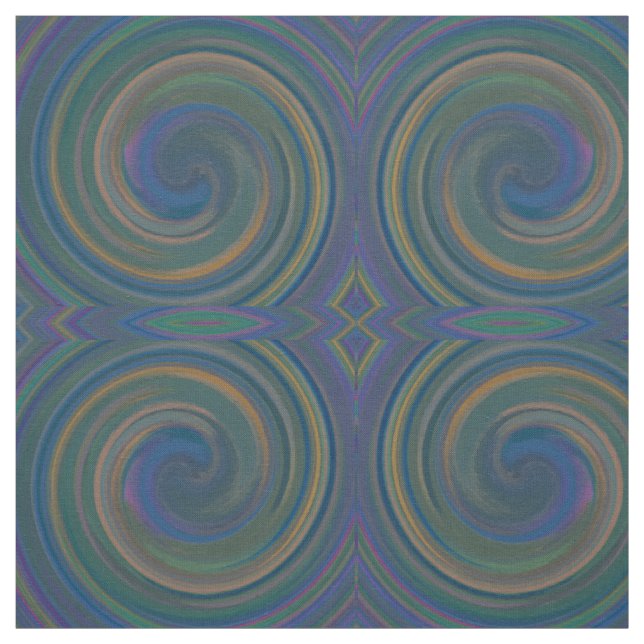 Tissu Art abstrait de tourbillon moderne #22 (Échantillon)