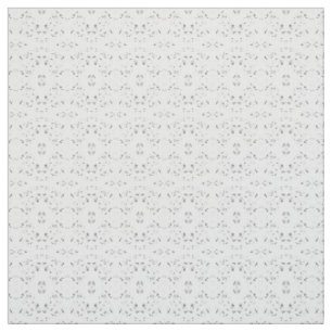 Tissu Art Abstrait Gris Blanc Gouache