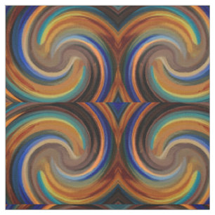 Tissu Art Abstrait moderne Swirl #24