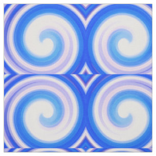 Tissu Art Abstrait Moderne Swirl #33
