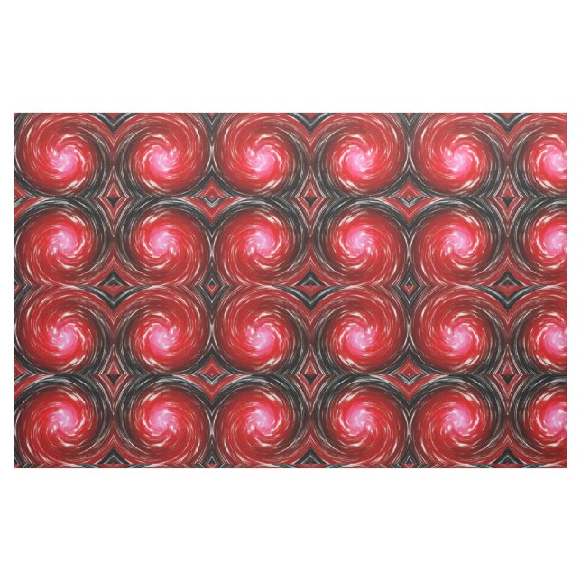Tissu Art Abstrait Red Twist (Fat Quarter)