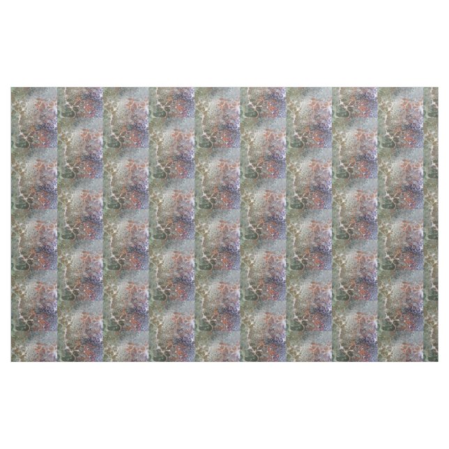 Tissu Art de coulée de fluide abstrait (Fat Quarter)