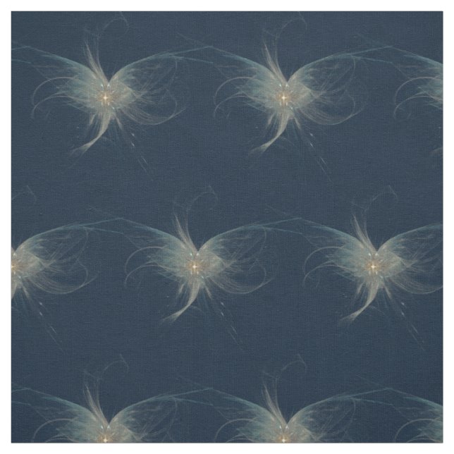 Tissu Art de fractale d'ange d'hiver (Échantillon)