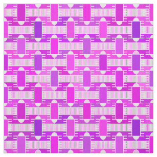 Tissu Art Déco industriel chic, violet, orchidée, lavand