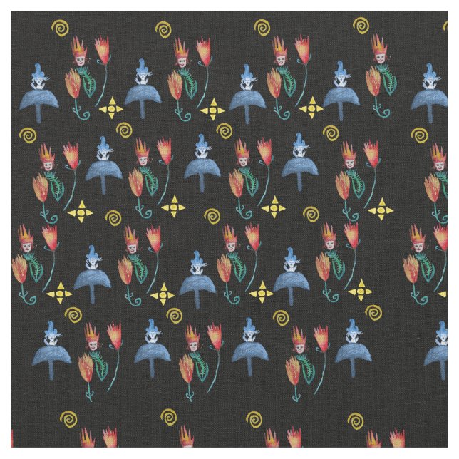 Tissu Art du printemps (Fermer)