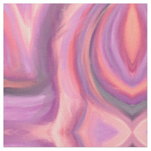 Tissu Art moderne Art rose corail violet Art Abstrait