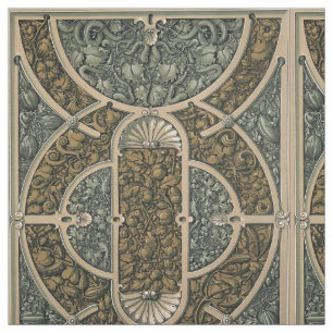 Tissu Art nouveau Foliing de l'époque victorienne par An
