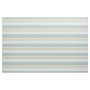 Tissu Art Unique De La Mer Vert Blanc Tan