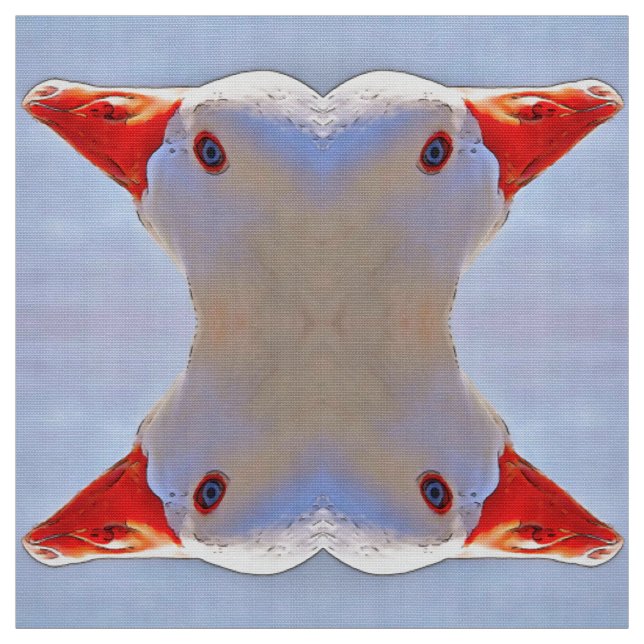 Tissu Artistic Duck Black Outline Art Tapestry (Échantillon)