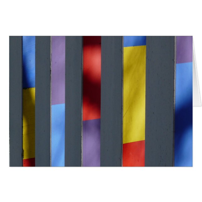 Tissu Artistique à rayures multiples (Devant horizontal)