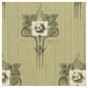 Tissu Arts & Artisanat, Style de mission Modèle floral b