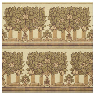 Tissu Arts vintages et artisanat Style Motif Arbre Fruit