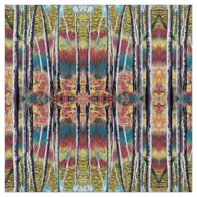 Tissu Aspen Patel Abstrait (Échantillon)