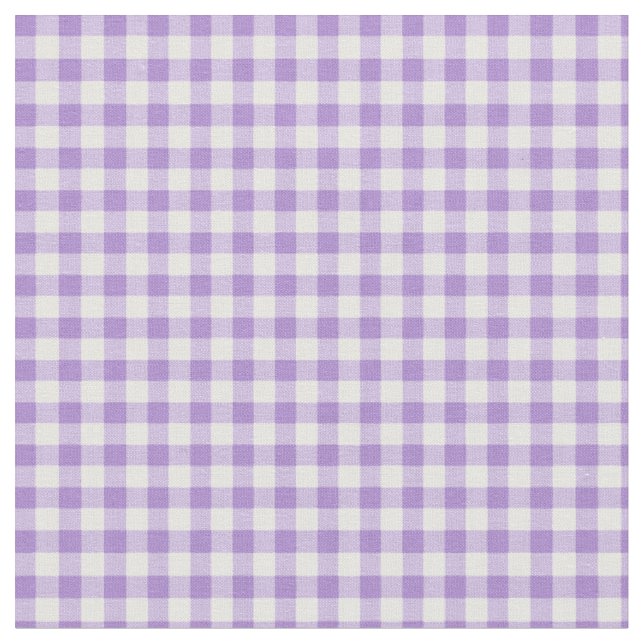 Tissu assez mauve et blanc de guingan de contrôle (Fermer)
