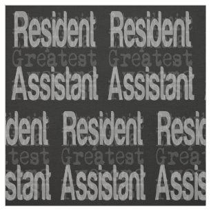 Tissu Assistant Résident Extraordinaire