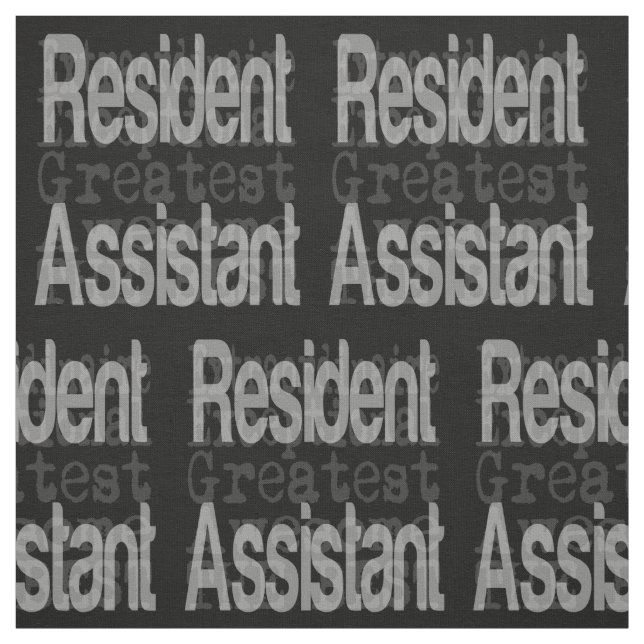 Tissu Assistant Résident Extraordinaire (Échantillon)