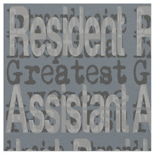 Tissu Assistant Résident Extraordinaire