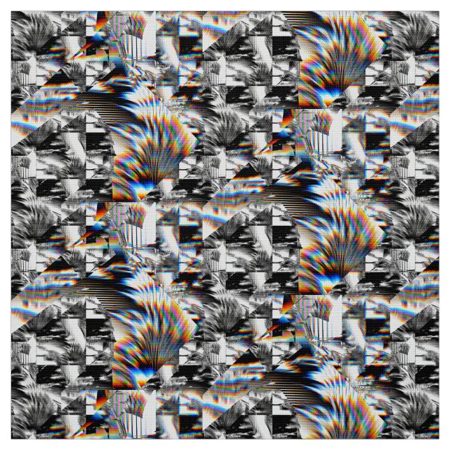 Tissu Attaque arc-en-ciel (Échantillon)