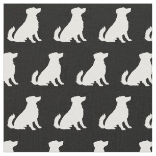 Tissu Australien Berger Chien Silhouette Animal de compa