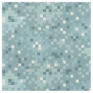 Tissu avec carrés colorés