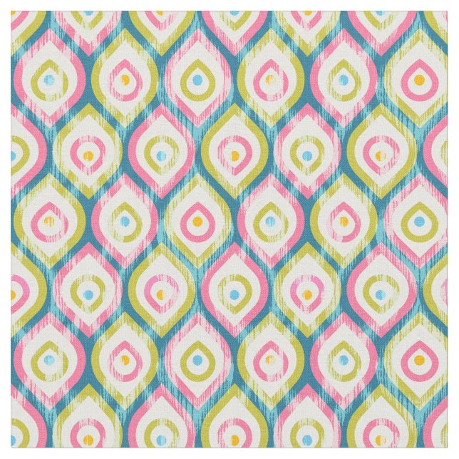 Tissu avec motif abstrait vintage. (Fermer)