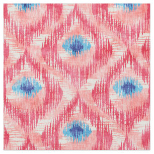 Tissu avec motif ikat