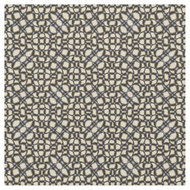 Tissu avec un imprimé à carreaux ondulés (Fermer)