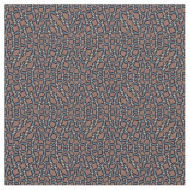 Tissu avec un imprimé à carreaux ondulés (Fermer)