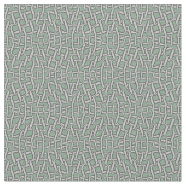Tissu avec un imprimé à carreaux ondulés (Fermer)