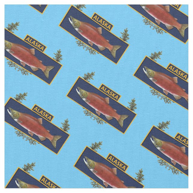 Tissu Badge du pêcheur de combat de l'Alaska (Fermer)