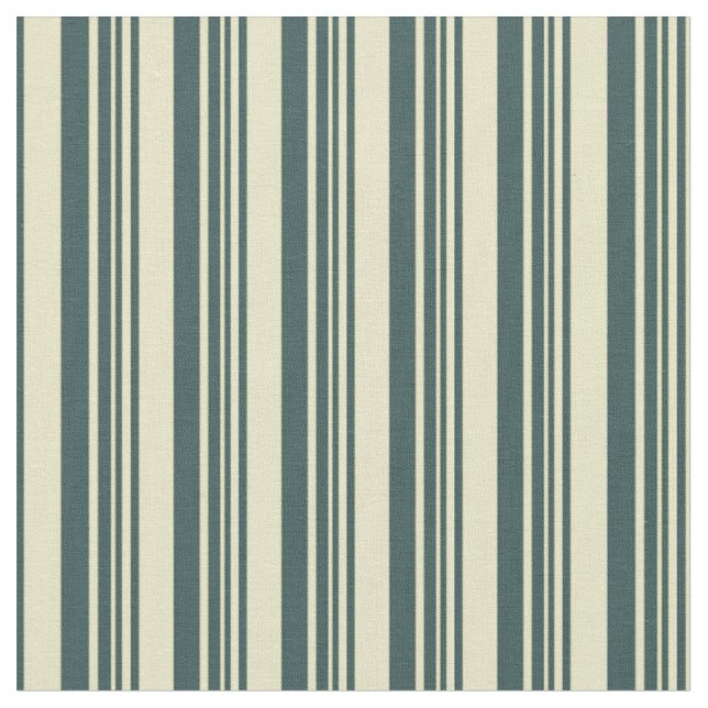 Tissu Baguette d'or pâle et Gris d'ardoise foncée (Fermer)