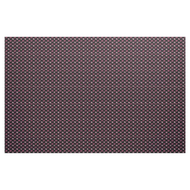 Tissu Baisers roses (Yard)