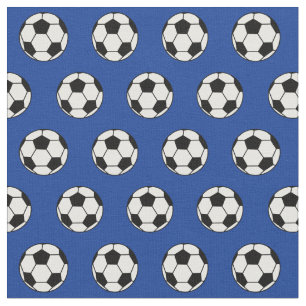 Tissu Bal de football cool Royal Blue