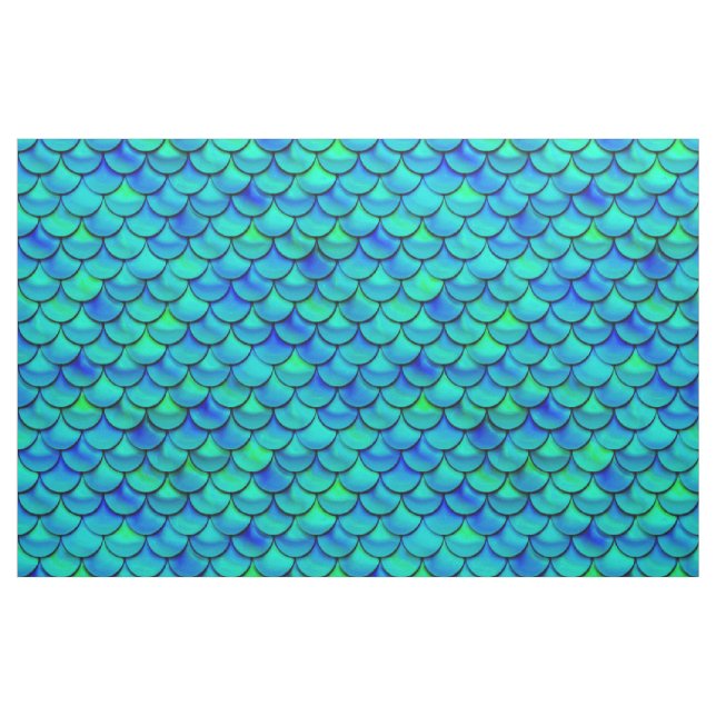 Tissu Balances bleues à perte d'eau (Fat Quarter)
