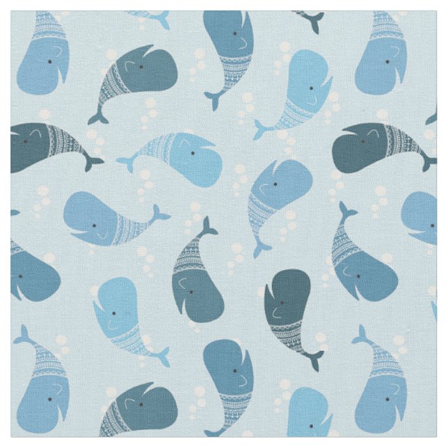 Tissu Baleines (Fermer)