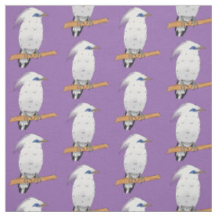 Tissu Bali Mina tropical oiseau exotique