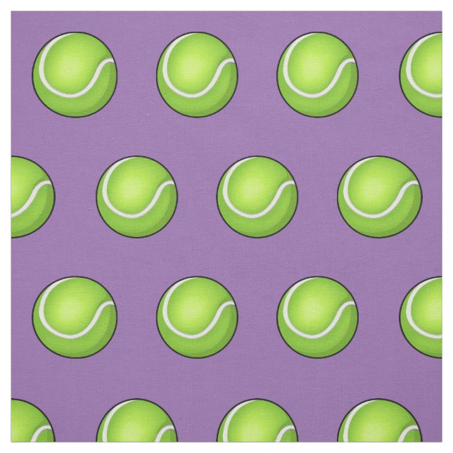 Tissu Balle de tennis pourpre (Échantillon)