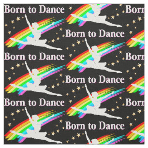 Tissu Ballerina et Dancer Magnifique Rainbow Fabric