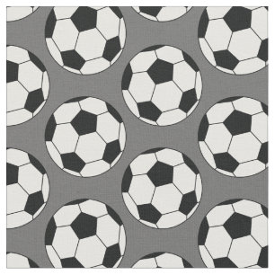 Tissu Balles de football Sports Gris