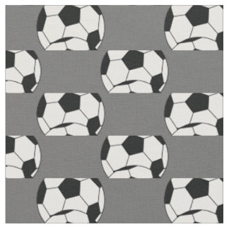 Tissu Balles de football Sports Gris
