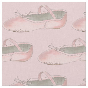 Tissu Ballet rose Chaussure Chaussure Danse Considérant
