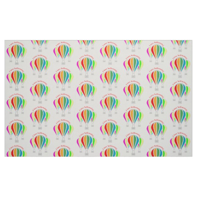 Tissu Ballons à air chaud (Fat Quarter)