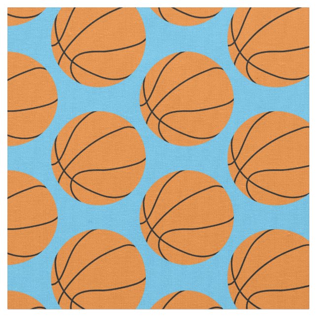 Tissu Ballons de Basketball Sports Sarcelle (Fermer)