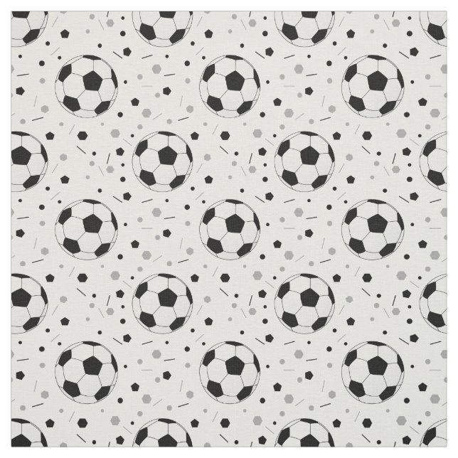 Tissu Ballons de football (Échantillon)