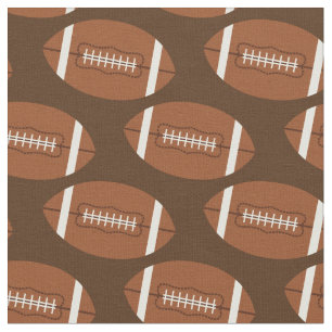Tissu Ballons de Football Sports Marron