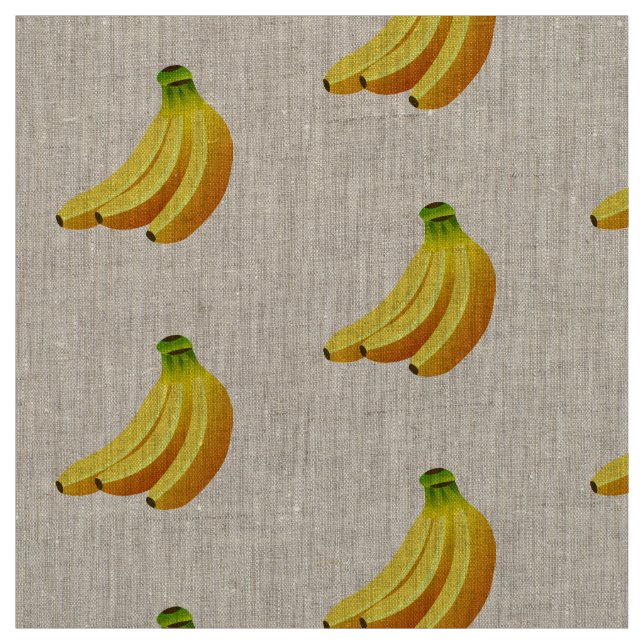 TISSU BANANA BUNCH : CONCEPTION MOTIF CLASSIQUE (Échantillon)
