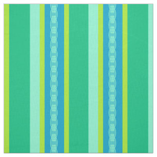 Tissu Bande d'auvent du milieu du siècle - vert jade