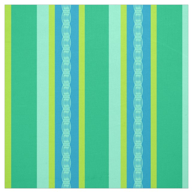 Tissu Bande d'auvent du milieu du siècle - vert jade (Échantillon)